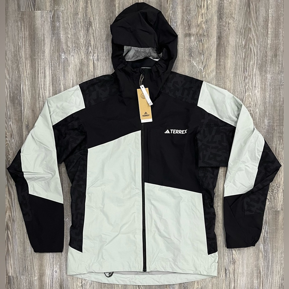 Adidas Terrex Xperior Hybrid Rain Lightweight Hiking Jacket IB4957
